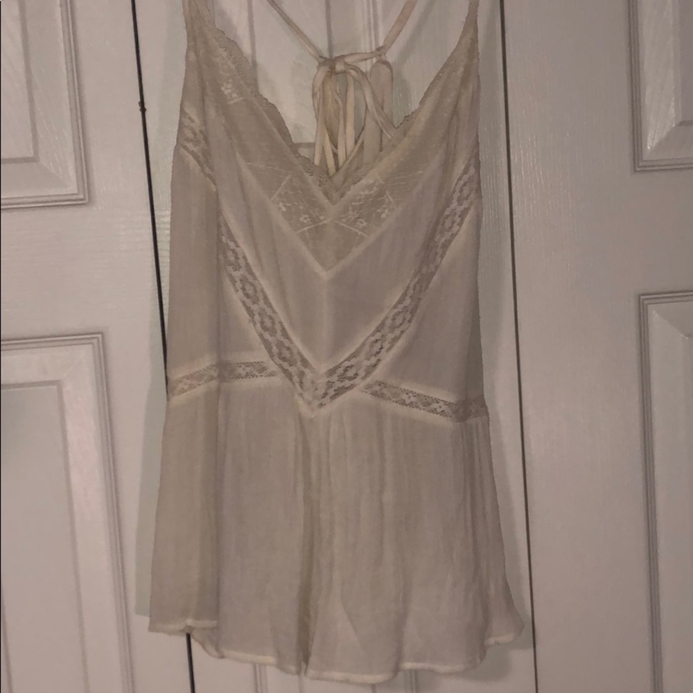 Lace tank